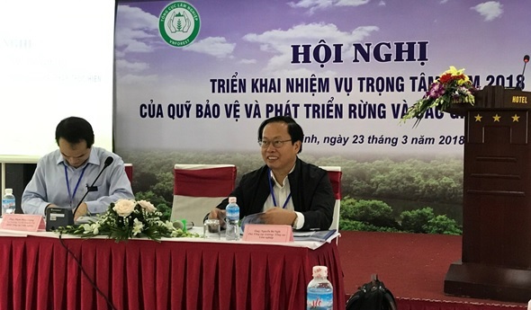 Hội nghị triển khai nhiệm vụ trọng tâm năm 2018 và các giải pháp thực hiện của Quỹ Bảo vệ và Phát triển rừng